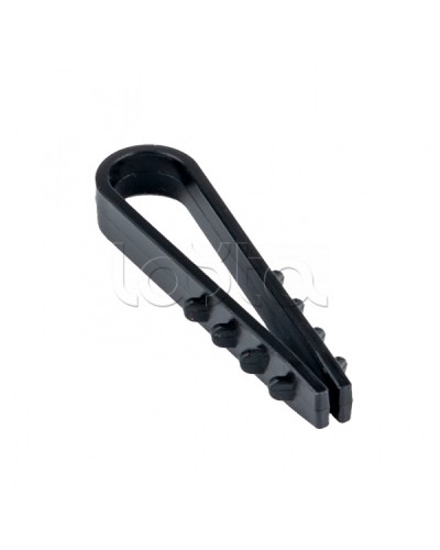 Дюбель-хомут для круглого кабеля (5-10мм) черный (50шт.) EKF PROxima (plc-ncs50-5x10b) в Благовещенске Крепеж: Дюбели, шурупы, саморезы Pintop.ru