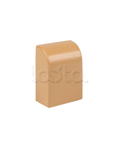 Заглушка (16х16) (4 шт) светлое дерево EKF-Plast (ecl-16-16x4) в Благовещенске Аксессуары для кабель-канала Pintop.ru