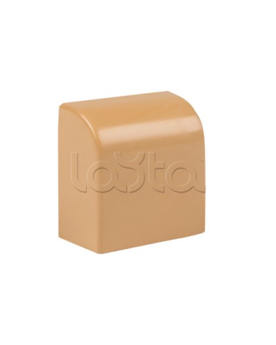 Заглушка (25х25) (4 шт) светлое дерево EKF-Plast (ecl-25-25x4) в Благовещенске Аксессуары для кабель-канала Pintop.ru