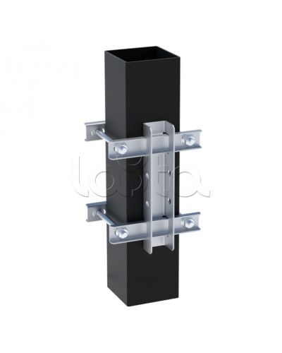 Комплект крепления стойки монтажной к опоре EKF (kksmo) в Благовещенске Аксессуары для лотков Pintop.ru