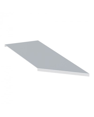 Крышка для переходника по ширине левост. лестн. усил. 100х700х400(2 ) HDZ EKF (kwlltp100x700x400-2-HDZ) в Благовещенске Аксессуары для лотков Pintop.ru