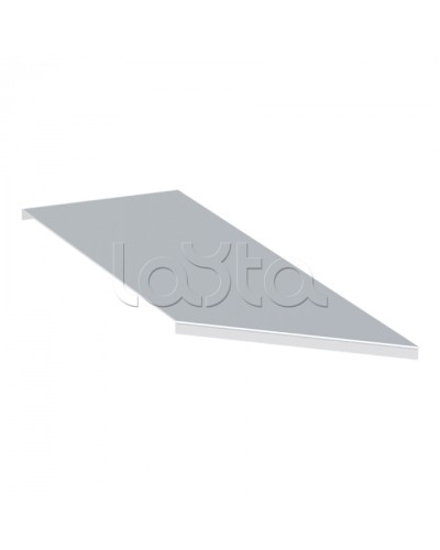 Крышка для переходника по ширине левост. лестн. усил. 100х800х500(2 ) HDZ EKF (kwlltp100x800x500-2-HDZ) в Благовещенске Аксессуары для лотков Pintop.ru