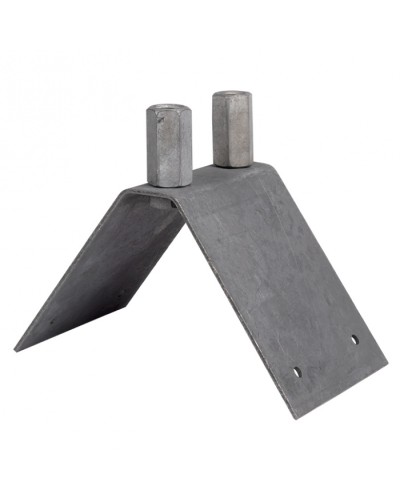 Крепление молниеприёмника D=16 на конёк, угол 60 град. HZ EKF PROxima (lp-04003) в Благовещенске Электротехническое оборудование Pintop.ru