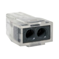 Строительно-монтажная клемма СМК 773-102 2 отверстия 1,0-2,5мм2 блистер (5шт.) EKF PROxima (plc-smk-102b)