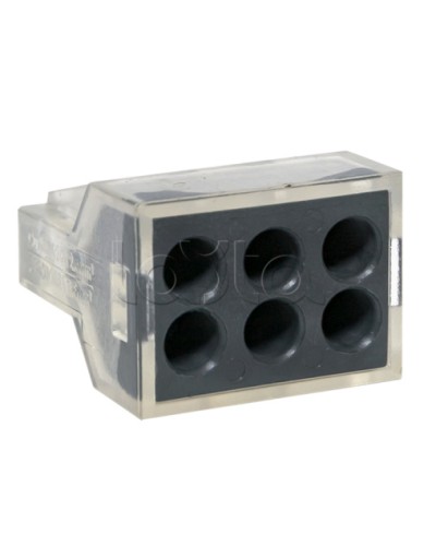 Строительно-монтажная клемма СМК 773-106 6 отверстий 1,0-2,5мм2 блистер (5шт.) EKF PROxima (plc-smk-106b) в Благовещенске Клеммные колодки Pintop.ru