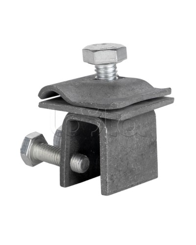 Держатель фальцевый, скручиваемый 3мм HZ EKF PROxima (lp-d2001) в Благовещенске Монтажные материалы Pintop.ru