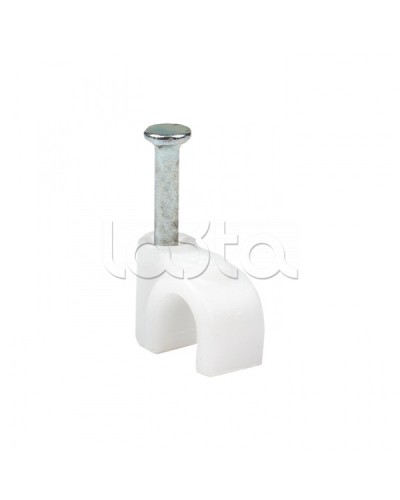 Скоба крепежная круглая (5мм.) (50шт.) EKF PROxima (plcn-sr-5) в Благовещенске Держатели, клипсы, скобы Pintop.ru