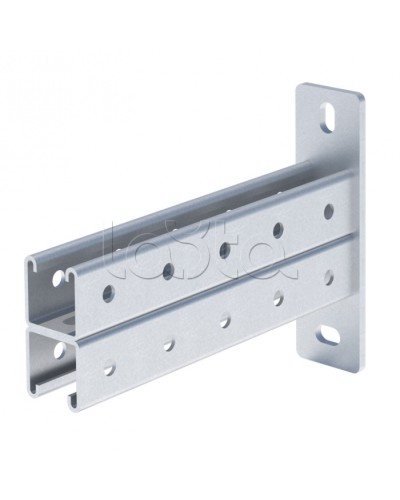 STRUT-консоль двойная 41х41 мм, основание 350 мм EKF (stkd414135) в Благовещенске Аксессуары для лотков Pintop.ru