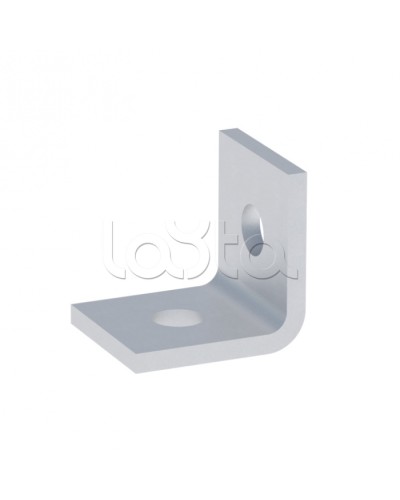 STRUT-пластина угловая 90гр. 2 отверстия EKF (stpu2) в Благовещенске Аксессуары для лотков Pintop.ru