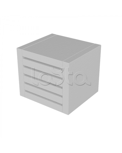 Вентиляционный блок TEHSTRONG VB 100x100x55 (EI 150) EKF (vb10055) в Благовещенске Аксессуары для лотков Pintop.ru