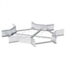 Ответвитель крестовой лестничный усиленный 150х600 мм (2 мм) HDZ EKF (xltp150600-2-HDZ)