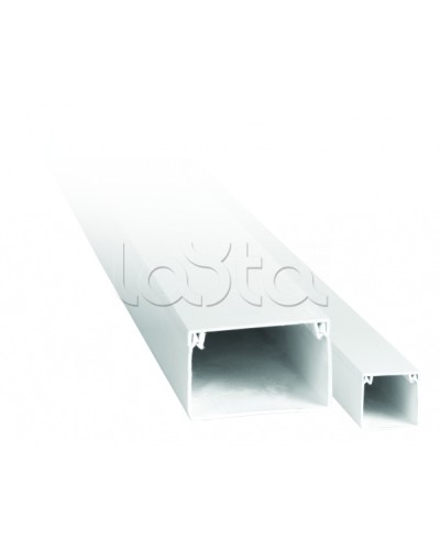 Канал кабельный (40х40) (24 м) белый EKF Basic (kk-40-40-basic) в Благовещенске Кабель-канал Pintop.ru