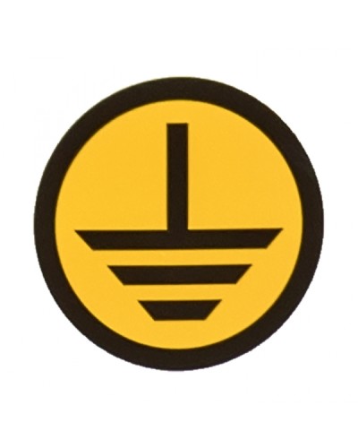 Наклейка Земля (d20мм.) EKF PROxima (an-1-04) в Благовещенске Аксессуары для кабель-канала Pintop.ru