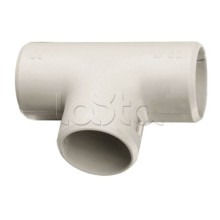 Тройник соединительный для трубы (25 мм) (10 шт.) EKF-Plast (tr-t-25)