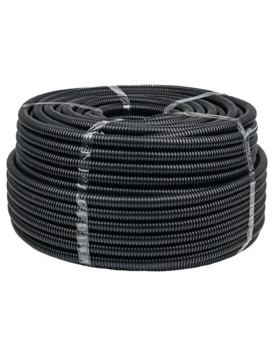 Труба гофр. негорючая безгалогеновая FRHF с протяжкой d20 мм (100 м) черная EKF-Plast (FRHF-20) в Благовещенске Труба гофрированная Pintop.ru