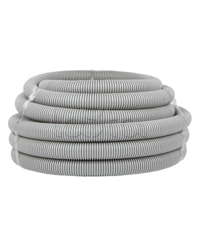 Труба гофр. ПВХ с протяжкой d40 мм (15 м) серая EKF-Plast (tg-z-40) в Благовещенске Труба гофрированная Pintop.ru