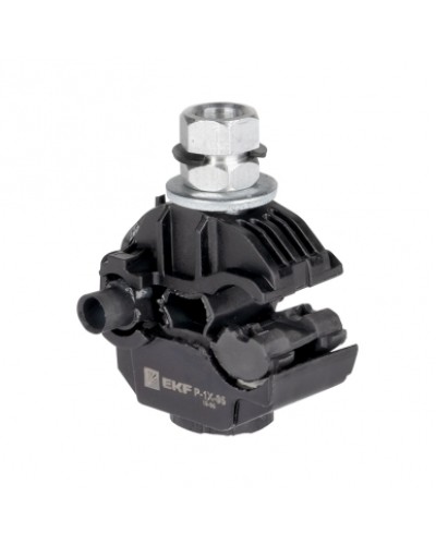 Зажим прокалывающий ответвительный P1X-95 16-95 мм2 / 1,5-10 мм2 EKF PROxima (p-1x-95) в Благовещенске Держатели, клипсы, скобы Pintop.ru