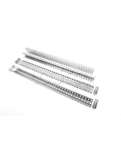 Шина монтажная 23х73 с держателем для шкафов EMS высота/ширина/глубина 1000 мм Elbox EMS-RM-73.23.1000 в Благовещенске Аксессуары для стоек и шкафов Pintop.ru