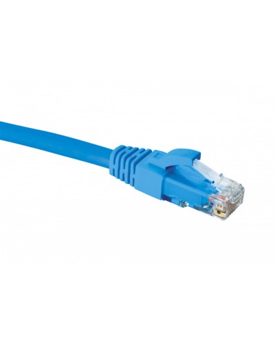 Шнур коммутационный 2хRJ45 U/UTP кат.5e (3 м) Eurolan 21D-U5-03BU в Благовещенске Патчкорды (медные) Pintop.ru