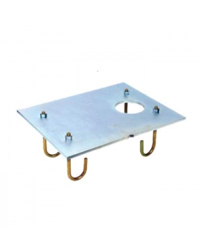 Пластина монтажная с анкерами для шлагбаумов 617 серии Faac 490095 в Благовещенске Запчасти для шлагбаумов и автоматики Pintop.ru