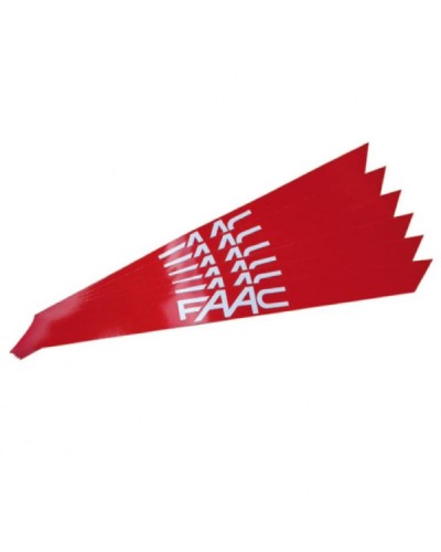 Набор светоотражающих наклеек Faac 490117 в Благовещенске Запчасти для шлагбаумов и автоматики Pintop.ru