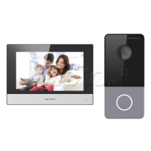 Комплект IP видеодомофона с Wi-Fi Hikvision DS-KIS605-P(C)