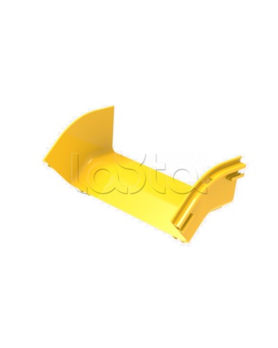 Угол 45° внешний (вниз) для оптического лотка Hyperline FBTR-360-ERS45 в Благовещенске Аксессуары для лотков Pintop.ru