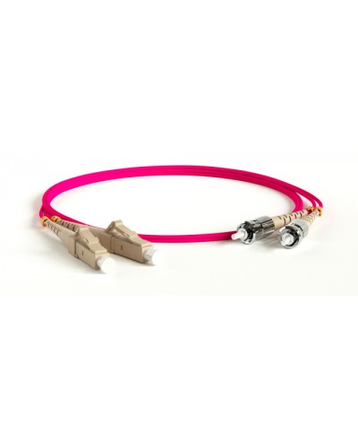 Патч-корд волоконно-оптический Hyperline FC-D2-504-LC/PR-ST/PR-H-3M-LSZH-MG в Благовещенске Патч-корды оптические Pintop.ru