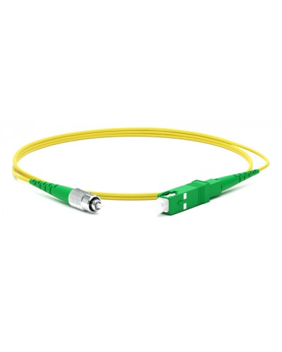 Патч-корд волоконно-оптический Hyperline FC-S2-9-FC/AR-SC/AR-H-1M-LSZH-YL в Благовещенске Патч-корды оптические Pintop.ru