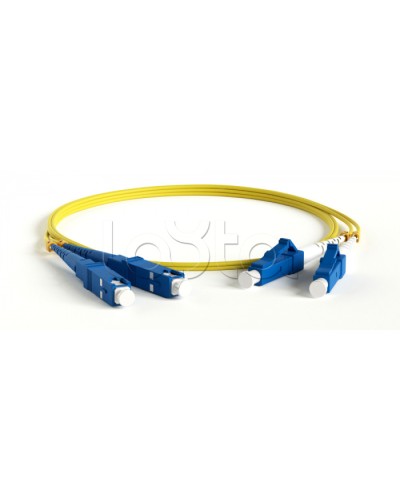 Патч-корд волоконно-оптический Hyperline FC-S2-9-SC/UR-SC/AR-H-0.5M-LSZH-YL в Благовещенске Патч-корды оптические Pintop.ru