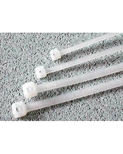 Хомут-стяжка нейлоновый, неоткрывающийся, 200х3.6 мм, белые Hyperline GT-200IC (100 шт/уп) в Благовещенске Стяжки-хомуты Pintop.ru