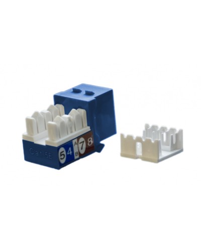 Вставка Hyperline (KJ9-8P8C-C5e-90-BL) в Благовещенске Коннекторы Pintop.ru