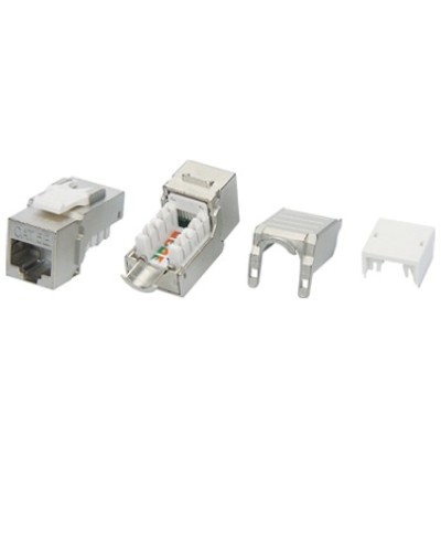 Вставка Hyperline (KJ9-8P8C-C5e-90-SH-F-WH) в Благовещенске Коннекторы Pintop.ru