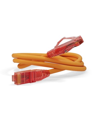 Патч-корд U/UTP Hyperline PC-LPM-UTP-RJ45-RJ45-C5e-10M-LSZH-OR в Благовещенске Патчкорды (медные) Pintop.ru