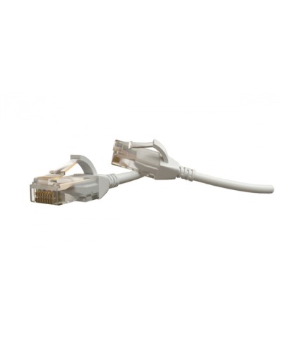 Патч-корд U/UTP Hyperline (PC-LPT-UTP-RJ45-RJ45-C6-3M-LSZH-WH) в Благовещенске Патчкорды (медные) Pintop.ru