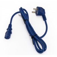 Кабель питания компьютера Hyperline PWC-IEC13-SHM-3.0-BL