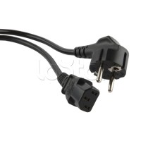 Кабель питания 5.0 м Hyperline PWC-IEC13-SHM-5.0-BK