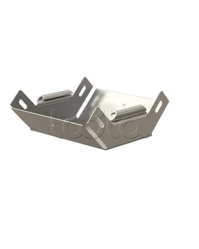 Угол 90° вертикальный внутренний Hyperline RST-VIA90-500-80-0,8-SZ в Благовещенске Аксессуары для лотков Pintop.ru