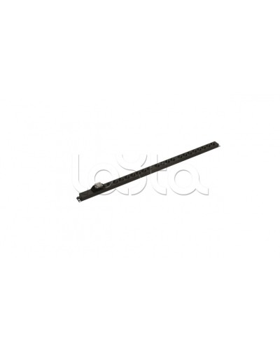 Блок розеток вертикальный черн Hyperline (SHE-20SH-B-CB) в Благовещенске Блоки розеток Pintop.ru