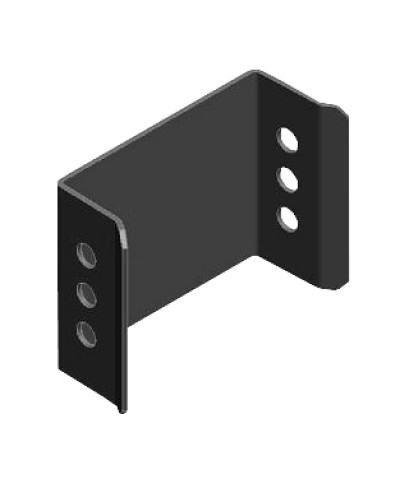 Комплект для скрепления шкафов Hyperline (TB2-KIT-RAL9004) в Благовещенске Аксессуары для стоек и шкафов Pintop.ru