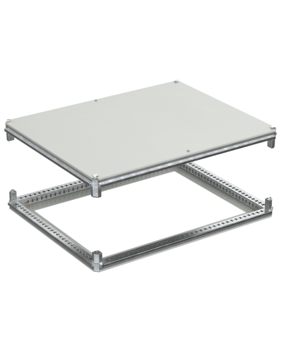 FORMAT Крыша и основание (под фланец) 800х1000мм IEK (FO-00-KOF-080-100) в Благовещенске Аксессуары для стоек и шкафов Pintop.ru