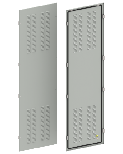 FORMAT Панель боковая вентилируемая 2000х600мм IP31 (2шт/компл) IEK (FO-00-PSV-200-060-31) в Благовещенске Аксессуары для стоек и шкафов Pintop.ru