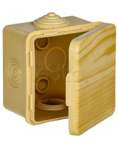Коробка расп. КМ для о/п D=85х40мм IP54 4 вв. сосна IEK (UKO21-085-040-000-K34-54) в Благовещенске Распределительные коробки Pintop.ru