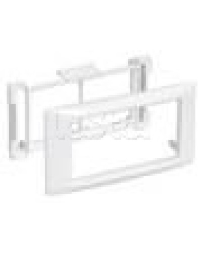 Рамка и суппорт на 4 модуля 45×45 IEK CKK-40D-RSU4-075-K01 в Благовещенске Распределительные коробки Pintop.ru