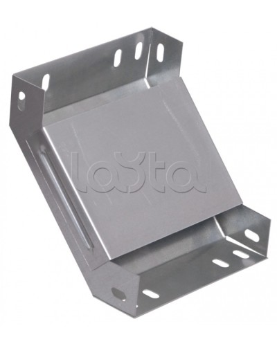 Поворот на 90° вертикальный внутренний 100x200 IEK CLP1V-100-200 в Благовещенске Аксессуары для лотков Pintop.ru