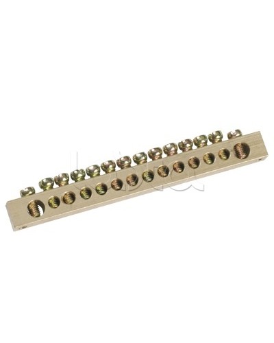 Шина нулевая 8x12 8/2 IEK YNN21-08-100 в Благовещенске Клеммные колодки Pintop.ru