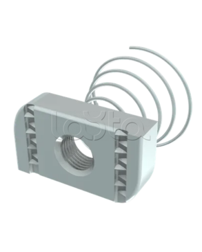 STRUT-гайка с конусной пруж. М6 IEK (CMZ13-SGH-06) в Благовещенске Крепеж Pintop.ru