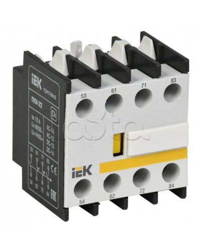 Приставка ПКИ-22 дополнительные контакты 2з+2р (KPK10-22) в Благовещенске Дополнительное оборудование для ОПС Pintop.ru