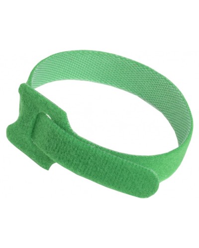 ITK Хомут-липучка ХКл 14х135мм с м/з зеленый (100шт) (HKVG-W14-L135) в Благовещенске Стяжки-хомуты Pintop.ru