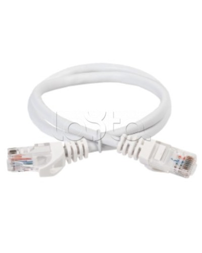 Коммутационный шнур (патч-корд) кат.5E UTP 0,5м белый ITK (PC08-C5EU-05M) в Благовещенске Патч-корды и пигтейлы Pintop.ru